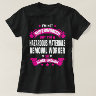 Mitarbeiter für die Entfernung gefährlicher Stoffe T-Shirt