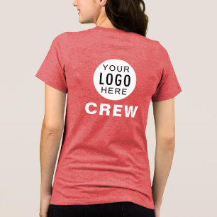 Mitarbeiter für Ihr Firmenlogo Tri-Blend Shirt
