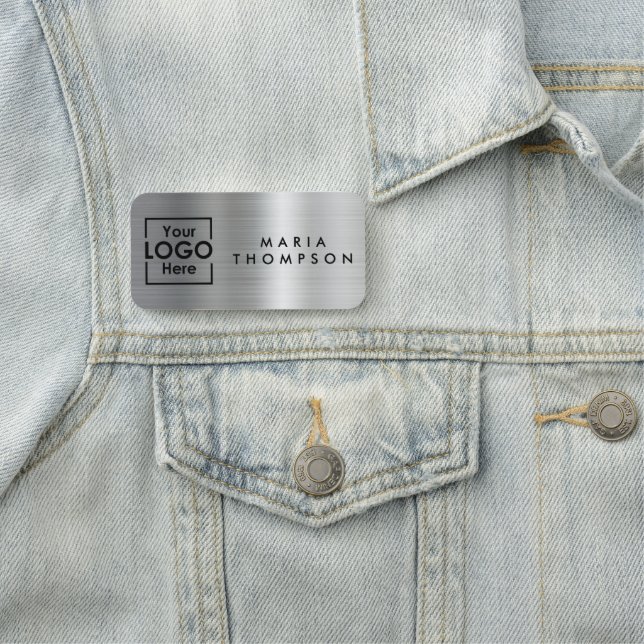 Mitarbeiter für Personalisierte Firmenlogos Namensschild (Beispiel)