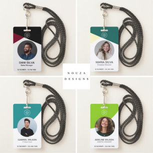 Mitarbeiter-ID-Foto Bildidentifikation Ausweis