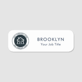 Mitarbeiter Ihres Unternehmens für Firmenlogo Namensschild