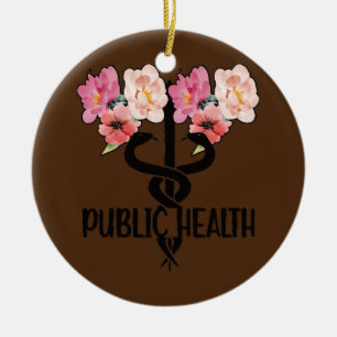 Mitarbeiter im Gesundheitswesen Keramik Ornament