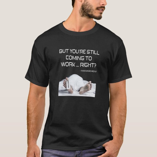 Mitarbeiter im Todebüro, HR Funny Ma T-Shirt (Vorderseite)