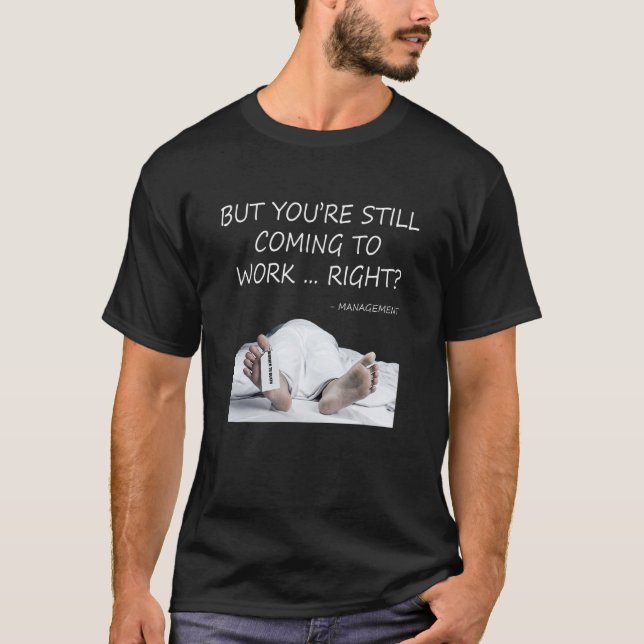 Mitarbeiter im Todebüro, HR Funny Ma T-Shirt (Vorderseite)