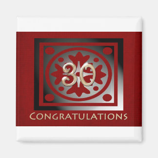 Mitarbeiter-Jahrestag Geschenke individuell einste Magnet