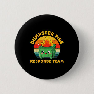Mitarbeiter-Müllcontainer-Feuer-Reaktionsteam häss Button