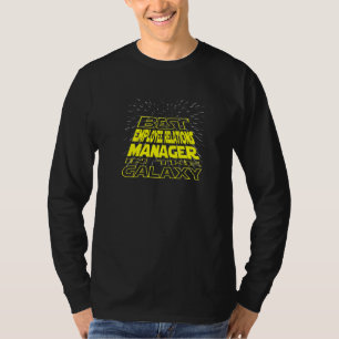 Mitarbeiter Relations Manager Cool Galaxy Job T-Shirt
