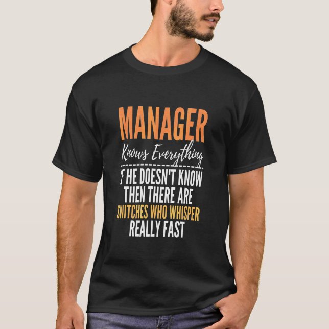 Mitarbeiter Sarcastic Worker Sarcasm T-Shirt (Vorderseite)