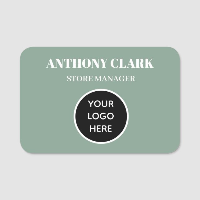 Mitarbeiter von Magnetfirma für kundenspezifische  Namensschild (Vorderseite)