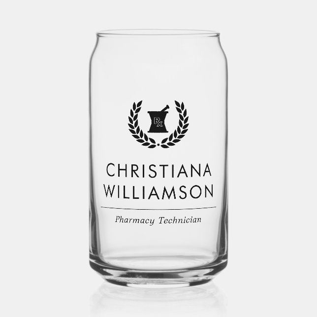 Mitarbeiter von Pharmazie Pharmacy Tech Dosenglas (Vorderseite)