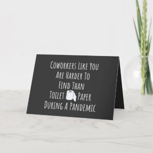 Mitarbeiter wie Sie sind schwer zu finden Feiertagskarte