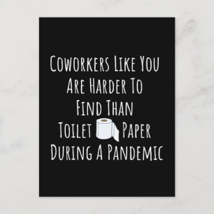 Mitarbeiter wie Sie sind schwerer zu finden als To Postkarte