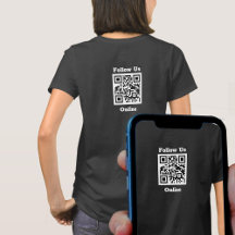 Mitarbeiterbekleidung. Folgen Sie uns Online. QR-C