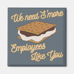Mitarbeiterempfehlung Funny Gift Idee Smores Magnet