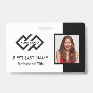 Mitarbeiterpersonal-ID Teal-Logo-Photo-ID-Auswei Ausweis