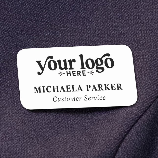 Mitarbeiterpersonal-Logo eines Unternehmens Namensschild (Von Creator hochgeladen)
