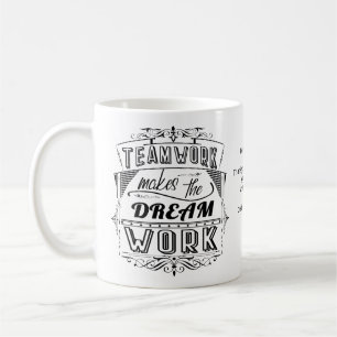 Mitarbeiterwertungs-Teamwork Kaffeetasse