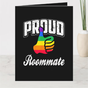 Mitbewohner Gay Pride Karte