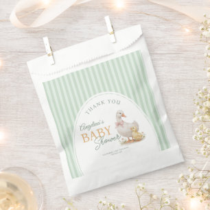 Mitbringseltaschen für Baby Shower Mother Goose un Geschenktütchen