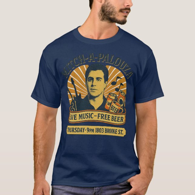 Mitch-A-Palooza Funny T-Shirt (Vorderseite)