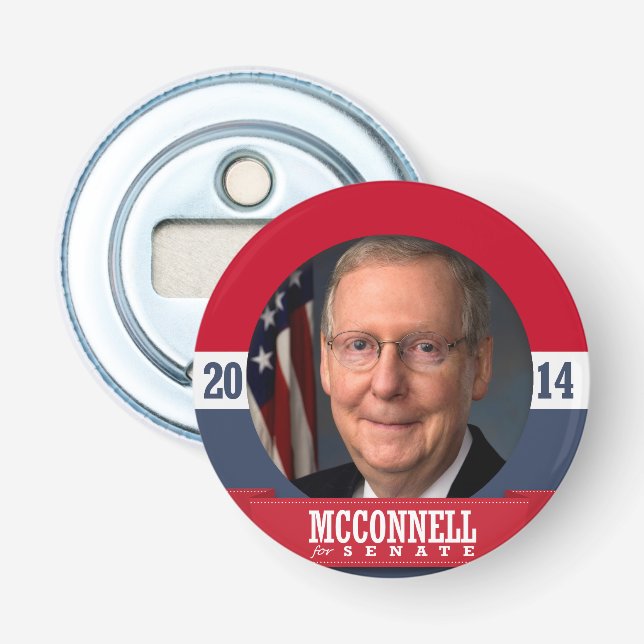 MITCH MCCONNELL 2014 FLASCHENÖFFNER (Vorderseite)