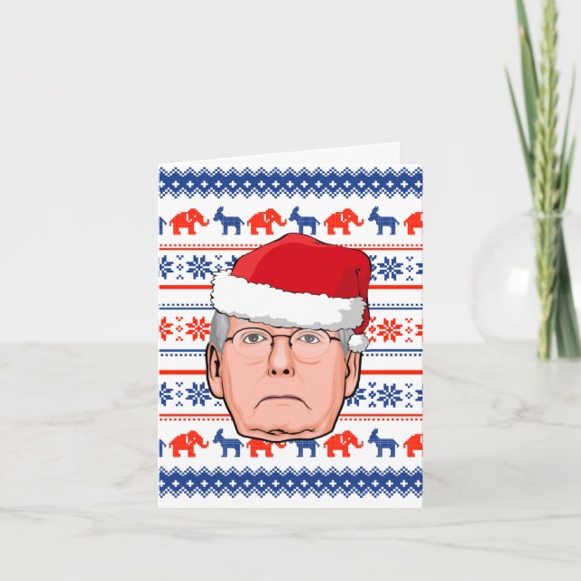 MITCH MCCONNELL CHRISTMAS KARTE (Vorderseite)