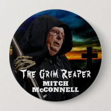 Mitch McConnell grimmiger Sensenmann