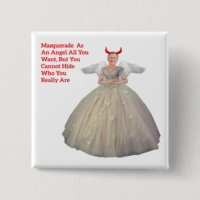 Mitch McConnell Masquerades Button (Vorderseite)
