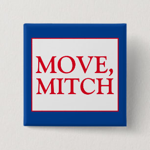 Mitch McConnell Senat wählen Blaue Wahl Button