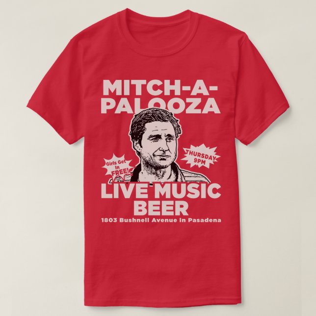 MitchAPalooza Flyer Dks T-Shirt (Design vorne)