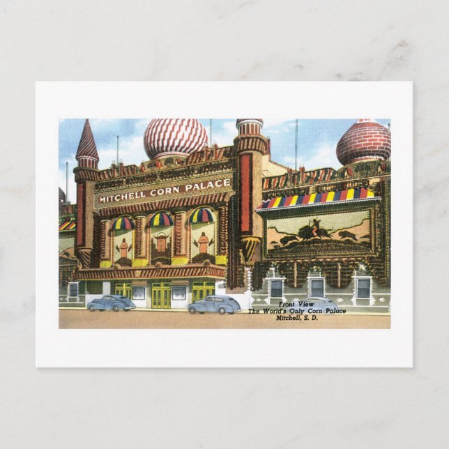 Mitchell Corn Palace, Mitchell, SD Postkarte (Vorderseite)