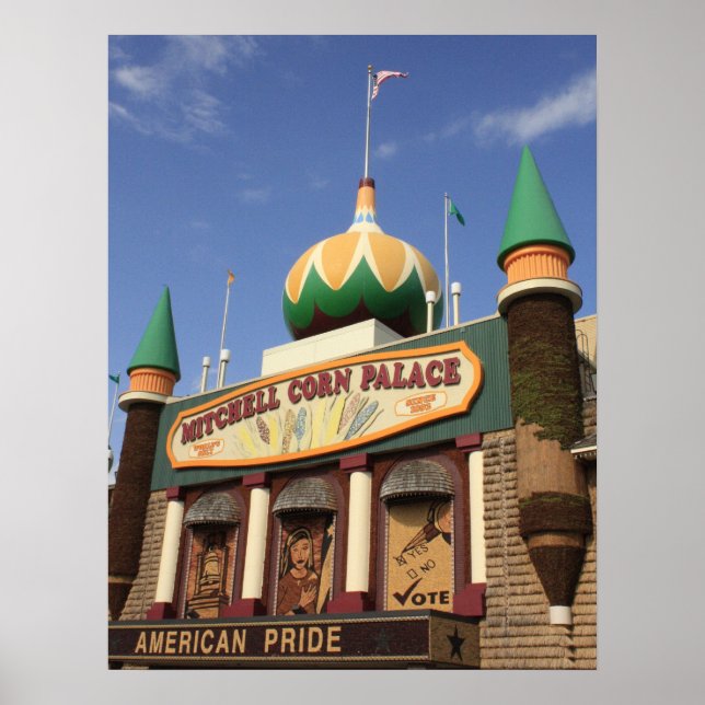 Mitchell Corn Palace Poster (Vorne)