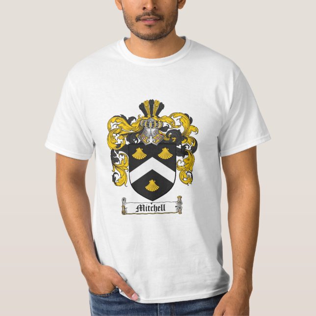 Mitchell Familienwappen - Mitchell Wappen T-Shirt (Vorderseite)