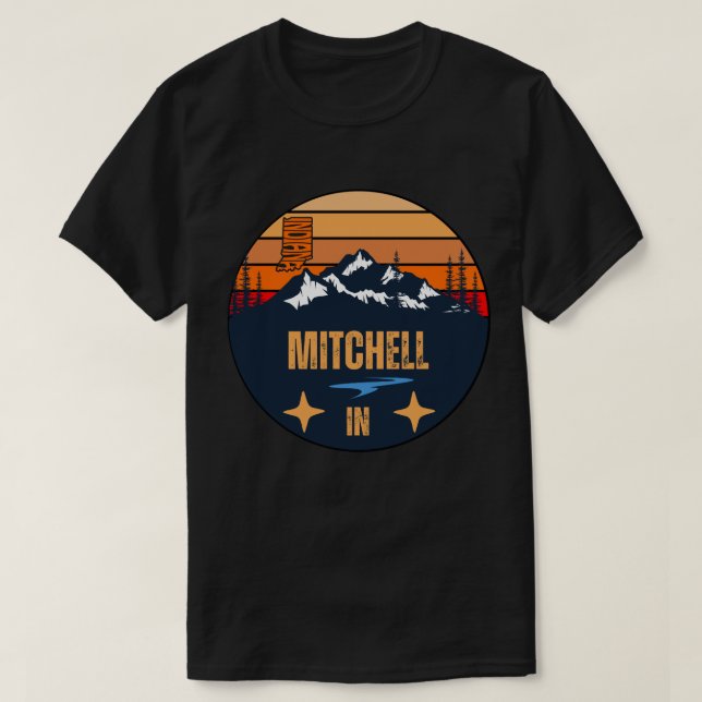 Mitchell, Indiana T-Shirt (Design vorne)