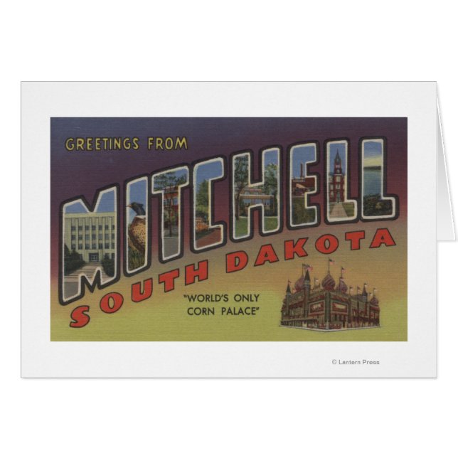 Mitchell, South Dakota - Große Briefszenen (Vorderseite (Horizontal))