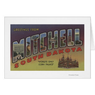 Mitchell, South Dakota - große Buchstabe-Szenen