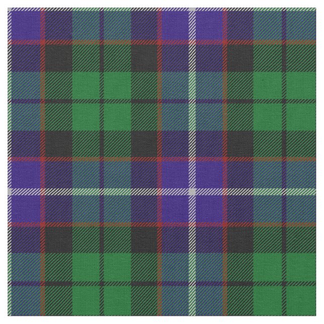 Mitchell Tartan-Druck Stoff (Nahaufnahme)