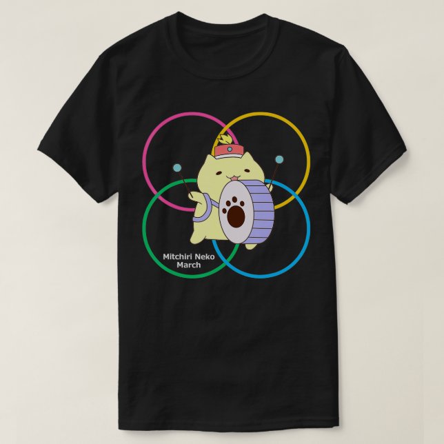 Mitchiri Neko März circle4 T-Shirt (Design vorne)