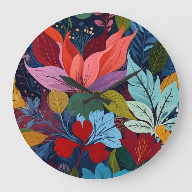 miteinander verbunden große wanduhr (Vorderseite)