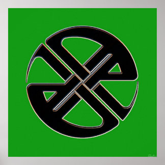 miteinander verbunden poster