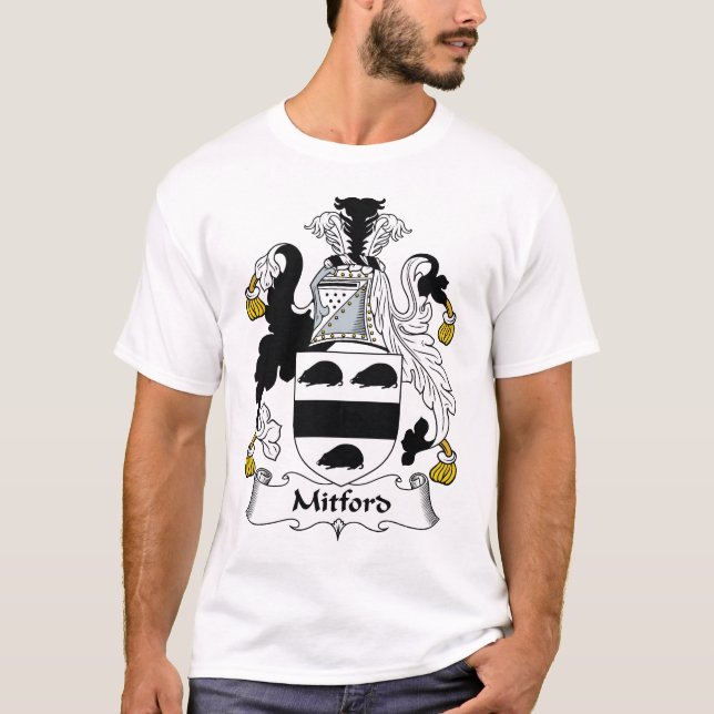 Mitford Familienwappen T-Shirt (Vorderseite)