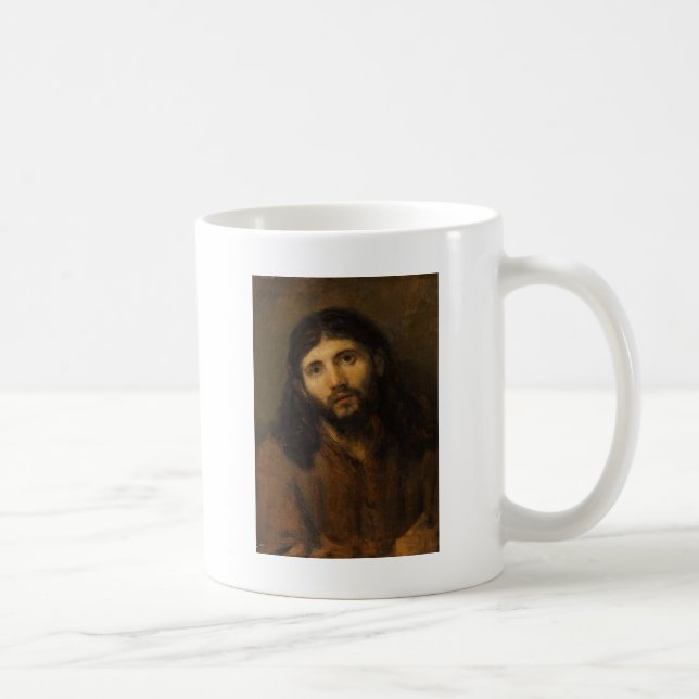 Mitgefühl Augen Jesus Tasse (Rechts)
