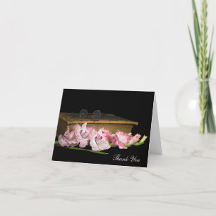 Mitgefühl Danke Gladiolus Karte