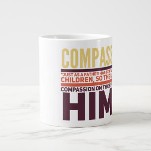Mitgefühl - Jumbo-Tasse