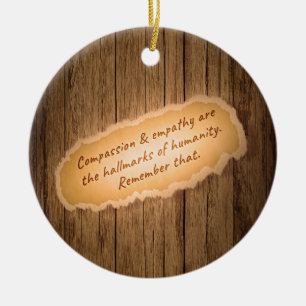 Mitgefühl und Empathie sind die Markenzeichen der Keramik Ornament