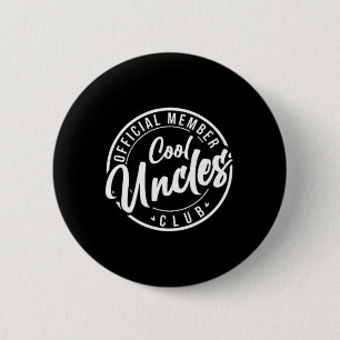 Mitglied Cool Uncles Club Vintage Vatertag Button