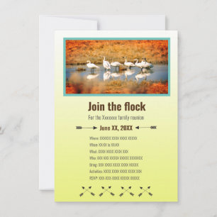 Mitglied der Flock-Karte Save The Date