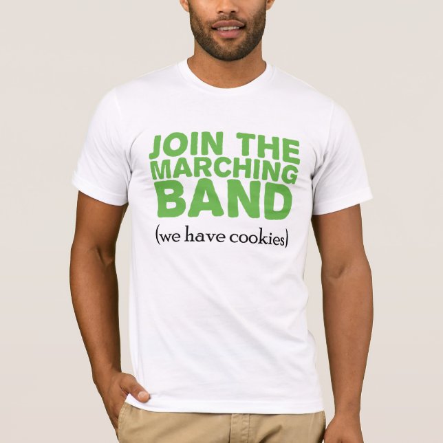Mitglied der Marching-Band T-Shirt (Vorderseite)