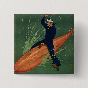 Mitglied der Marine Button