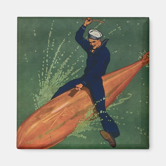 Mitglied der Marine Magnet (Vorne)